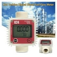 thumbnail image 2 of K24 Digital Die-sel Fuel Flow Meter Gauge For Chemicals Liquid Water ,Easy to Install, 2 of 6