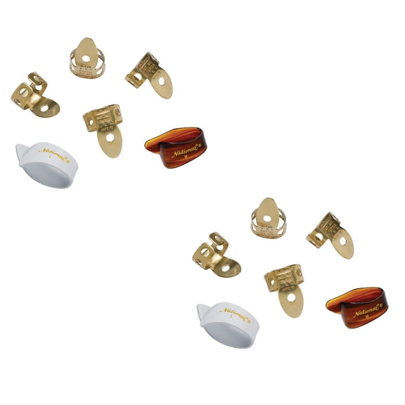 National Pick Variety Pack - Finger and Thumb Picks 12 Pack