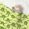 thumbnail image 2 of Naloa Funny Frogs Dog Blanket, 3 Sizes Cat Blanket for Indoor Cats Large Medium Small Dog Gifts-Small, 2 of 8