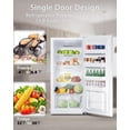 thumbnail image 6 of SMETA 13.8 cu ft Upright Freezer Frozen Food Storage Appliance Freezer Easy Clear, 6 of 7