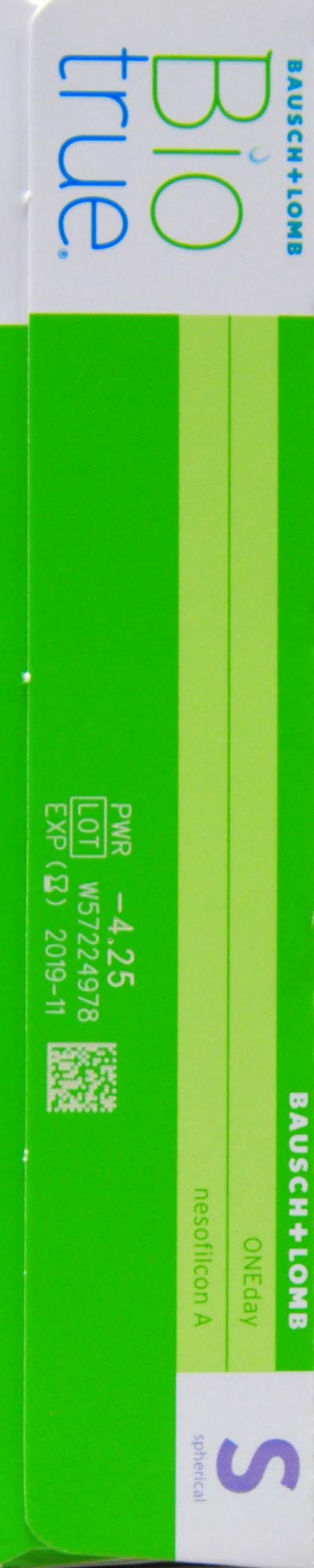-4.25 BIOTRUE 1 DAY, Contact Lenses