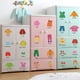 thumbnail image 3 of 1 juego de etiquetas adhesivas para ropa de armario infantil (niño), 3 of 5
