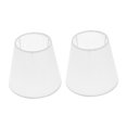 thumbnail image 3 of unbranded 2Pcs White Cloth Lamp Shade Cover for Floor Lamp in Home Users Simple Style, 3 of 6