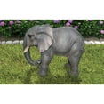 thumbnail image 5 of Hi-Line Gifts 22" Standing Elephant with Trunk Down Outdoor Garden Statue, 5 of 5