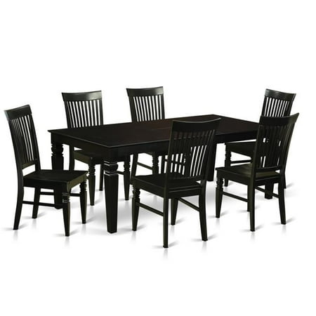  Kitchen  Set  with 1 Logan Table Six Solid Wood Kitchen  