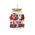 thumbnail image 1 of Christmas Heat Transfer Cup With Crystal Pattern, 1 of 2
