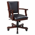 thumbnail image 2 of Hathaway Kingston Walnut Poker Table Arm Chair - Set of 4, 2 of 2