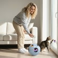 thumbnail image 5 of Football Shape Rotating Bubble Cube Pet Toy – Stress Relieving Puzzle Toy for Cats and Small Dogs，Blue, 5 of 6