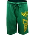 thumbnail image 3 of MJC Men's Lounge Shorts Pajama Boxers Loungewear Nintendo The Legend of Zelda Sleepwear, Green, Size: 2X, 3 of 4