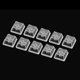 thumbnail image 1 of Paquete de 10 cubiertas de lves Macarena ABS transparentes para interruptores CHERRY R4, 1 of 8