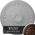 thumbnail image 3 of 26 1/4"OD x 3 1/4"P Athens Ceiling Medallion (Fits Canopies up to 3 5/8"), Hand-Painted Walnut, 3 of 5