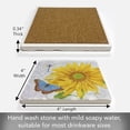 thumbnail image 6 of Thirstystone Sunflower Single Tumbled Tile Coaster Create Your Own Set, 6 of 7