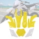 thumbnail image 4 of Kits de carrocería de carenado de guardabarros Colamx repuestos premium para Mini Dirt Bike Amarillo, 4 of 7