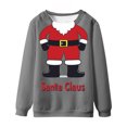 thumbnail image 3 of Sudaderas sin capucha para hombre, estilo casual, con estampado de moda, sudadera de manga larga, blusas de manga larga con cuello redondo, camisas, blusas para hombre, poliéster, 3 of 3