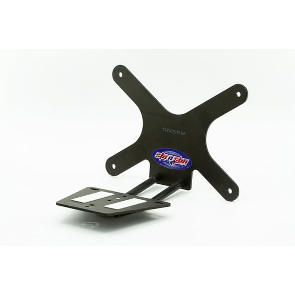 STO N SHO Front License Plate Bracket Compatible with 2012-2015 Tesla Model S (first generation) (SNS59)