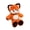 A001- A (Raccoon Running Plush Toy), variant on Cute Orange Tabby Cat Plush Toys Soft Stuffed Animal 12 Inch Fluffy Kawaii Kitten Plush Pillow for Student Toddlers Comfort Plush Companion for Playtime Nap Time Travel Bedroom