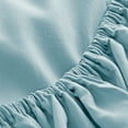 thumbnail image 3 of Bare Home Fitted Bottom Sheet Premium 1800 Ultra-Soft Wrinkle Resistant Microfiber, Hypoallergenic, Deep Pocket (Twin XL, Light Blue), 3 of 4