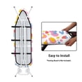thumbnail image 4 of HELLHERO Ironing Board Cover Hook and Loop Stretch Fit Easy to Install Colorful Leopard Print Pattern Washable 15"x54"(Not Heat Resistant), 4 of 5