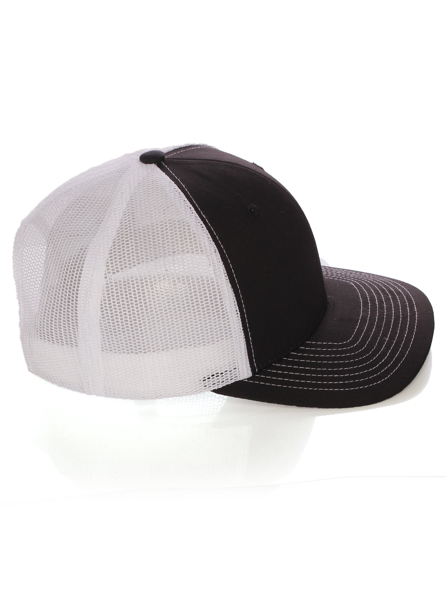 Vintage Retro Style Plain Two Tone Trucker Hat Adjustable  display picture 3