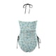 thumbnail image 5 of MKLEKYY Trajes De Baño Completo Mujer Women'S Fashionable Summer Print Sexy Lace Up Detachable Chest Pad Split Swimsuit (4), 5 of 5