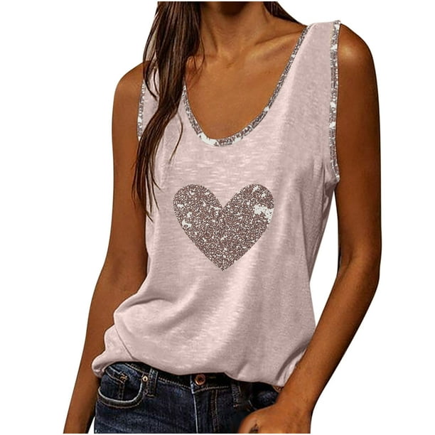 Mujeres moda sexy sin mangas flor pirnt chaleco u-cuello impreso tops camiseta chaleco blusa tops Pompotops lopia987455