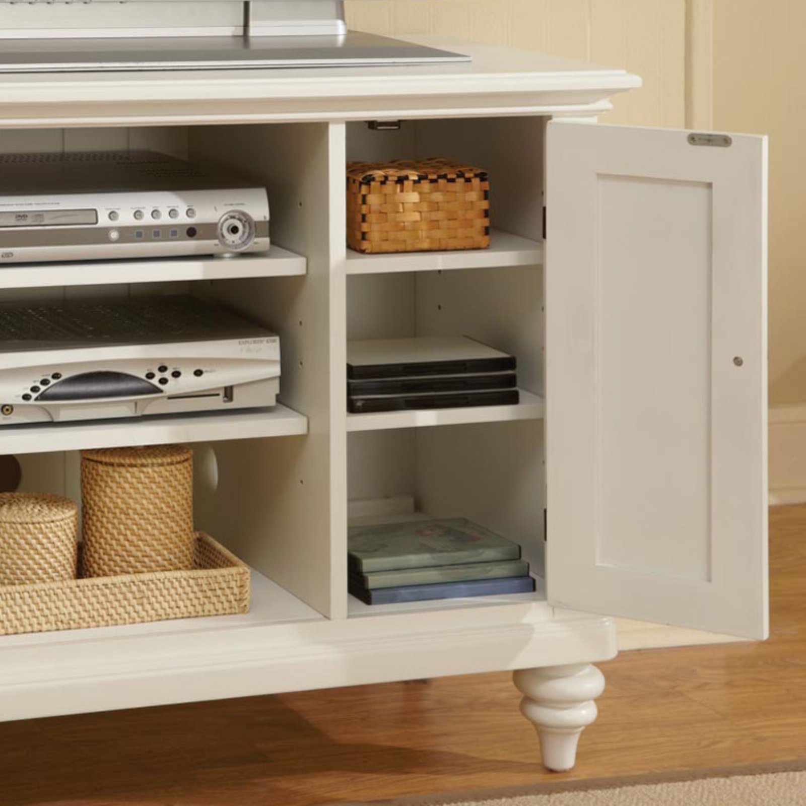 Home Styles Bermuda Brushed White TV Stand - image 2 of 2