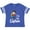 Football Blue and White, variant on Inktastic I'm the Captain Pirate Boy Boys Toddler T-Shirt
