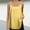 Yellow, variant on Backless Tops For Women Womens Tank Tops Dressy Casual Built In Bra Tank Tops For Women Womens Tops Casual Women'S Tank Tops Green L