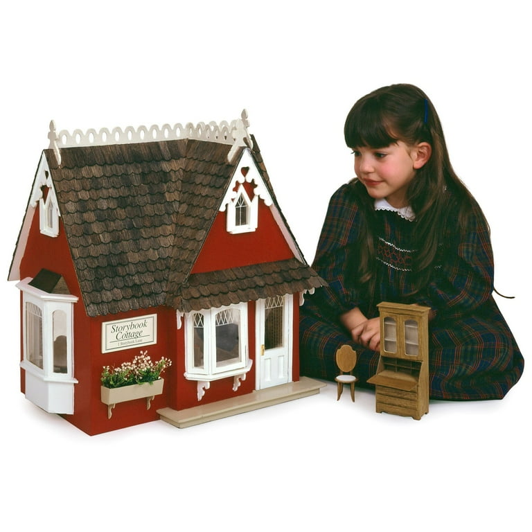 Storybook Cottage Dollhouse Kit By Greenleaf Dollhouses New, 40 OFF