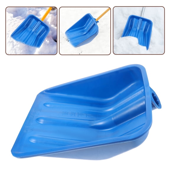 CATIEBYE Plastic Snow Shovel Head Replacement Ice Shovel Head 2pcs