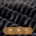 thumbnail image 6 of Vcatnet 75" Oversized Modular Sectional Sofa Cloud Couch Plush Corduroy Chaise Lounge Loveseat Sofa Bed Upholstered Sleeper Sofa for Living Room and Bedroom, Black, 6 of 9