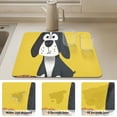 thumbnail image 5 of Sad Dog with Food Dish Drying Mat for Kitchen Counter Absorbent Drainer Mats (15.7X11.8inch), 5 of 8