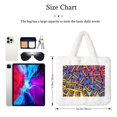 thumbnail image 3 of Salouo Vintage Audio Cassettes for Plush Underarm Bag,Soft Tote Bag Ladies Fluffy Shoulder Bag Women Furry Tote Bag Plush Handbag for Autumn and Winter, 3 of 7