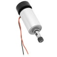 thumbnail image 1 of 300W DC Spindle Motor Cooled CNC Spindle Motor 52mm Clamps DC 48V ER11 Motor for DIY Engraving Milling Machine 12000 RPM, 1 of 7