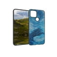 thumbnail image 1 of Compatible with Google Pixel 5（2020） Phone Case, Ocean-Line-Art-6 Case Silicone Protective for Teen Girl Boy Case for Google Pixel 5（2020）, 1 of 1