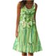 thumbnail image 2 of Ichuanyi Liquidación Fashion Fashion Fashion Summer Impresión informal Fiesta de mangas de mangas Vestido suelto ICHUANYI WER202308212426, 2 of 5