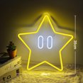 thumbnail image 2 of Star Neon Sign, Gaming Neon Sign for Game Room Decor, 2 of 6