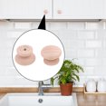 thumbnail image 2 of Uxcell Bedroom Wood Door Handle Knob Drawer Cabinet Decors Pull Grip Beige 8pcs, 2 of 7