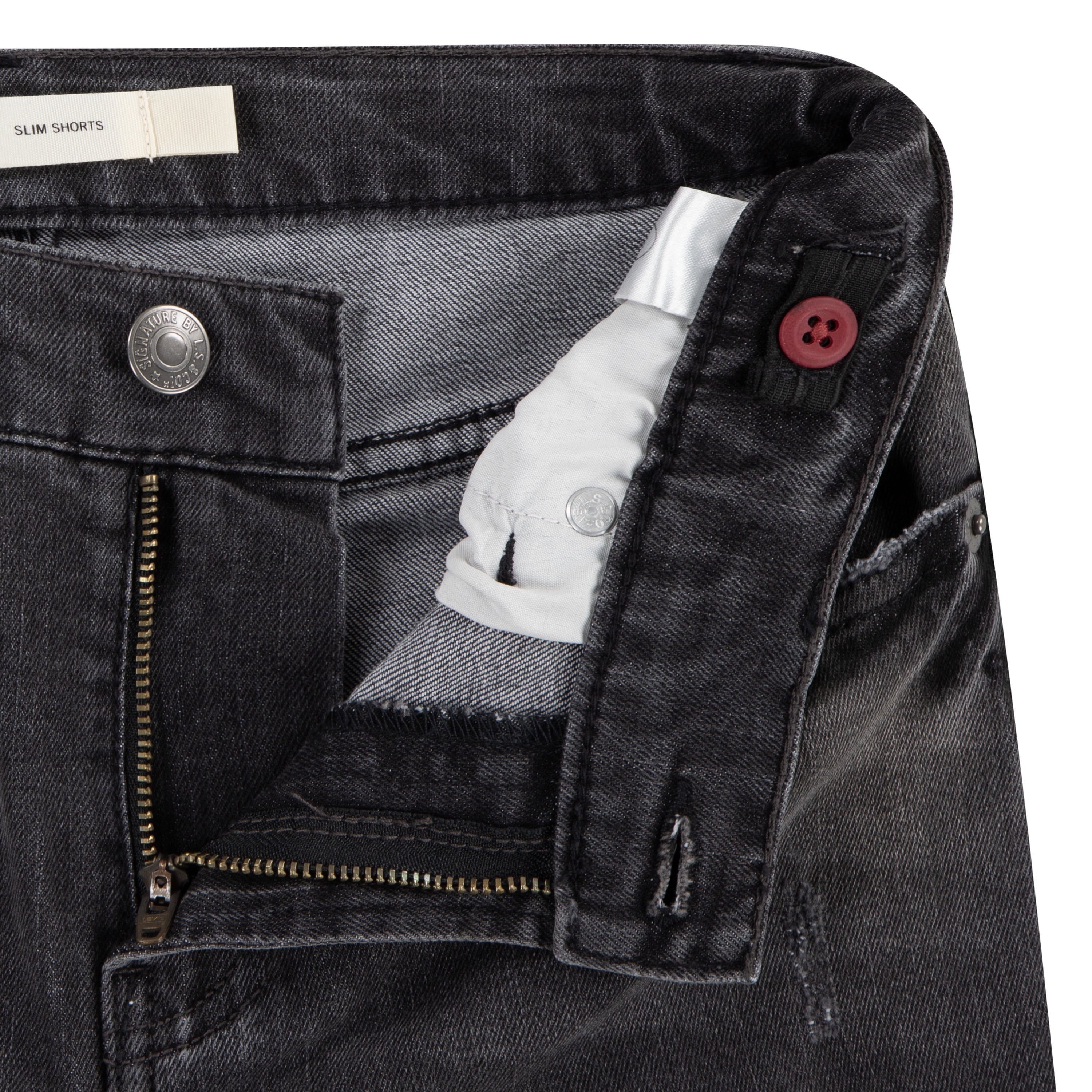 Levi Strauss Signature Boys Slim Fit Denim Shorts, Sizes 4-18