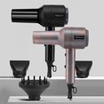 thumbnail image 4 of Secador de pelo eléctrico 1800W Soplador de pelo para el hogar Viento frío y caliente TFixol  Gris y enchufe de EE. UU., 4 of 7