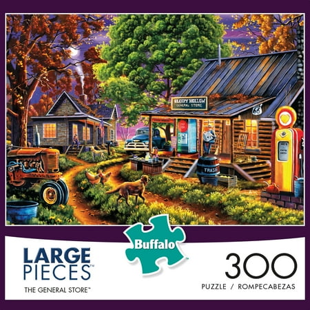 Buffalo Games 300 Large Piece Puzzle, The General Store