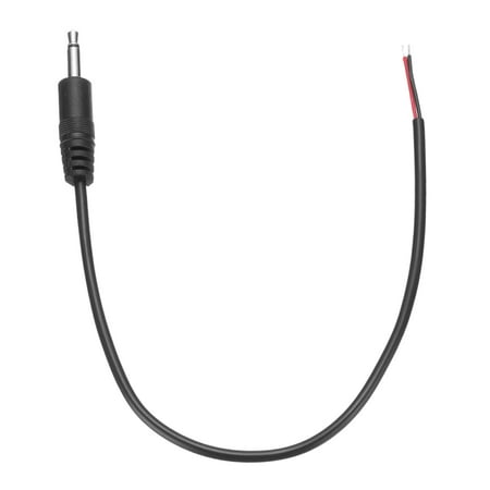 3.5mm Male Jack to Bare Wire Open End Replacement TRS 2 Pole Cable for Earphone Headphone Cable Repair 0.25m