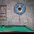 thumbnail image 3 of Collectable Sign and Clock Siamese Cat LED Lighted Premium Wall Clock, 3 of 6