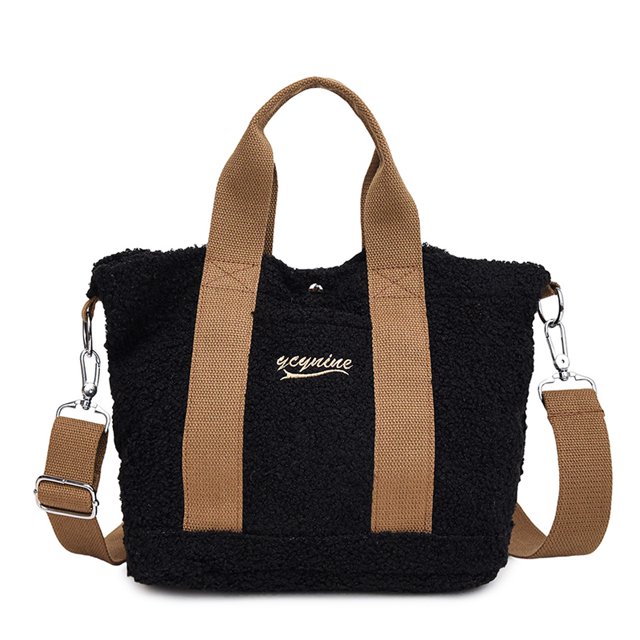Bolso Bandolera para Mujer Felpa Con Correa Ajustable Viajes