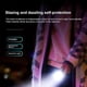thumbnail image 4 of 1-2PCS Three-eyed Monster Mini Flashlight, Led Flashlights High Lumens Rechargeable, 4 of 5