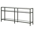 thumbnail image 5 of Evelyn&Zoe Sivil 64" Wide Rectangular Console Table, Blackened Bronze, 5 of 7