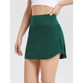 thumbnail image 2 of BALEAF Pleated Tennis Skirt Skorts Skirts for Woman High Waisted Lightweight Athletic Golf Workout with Shorts Pockets Green M, 2 of 6