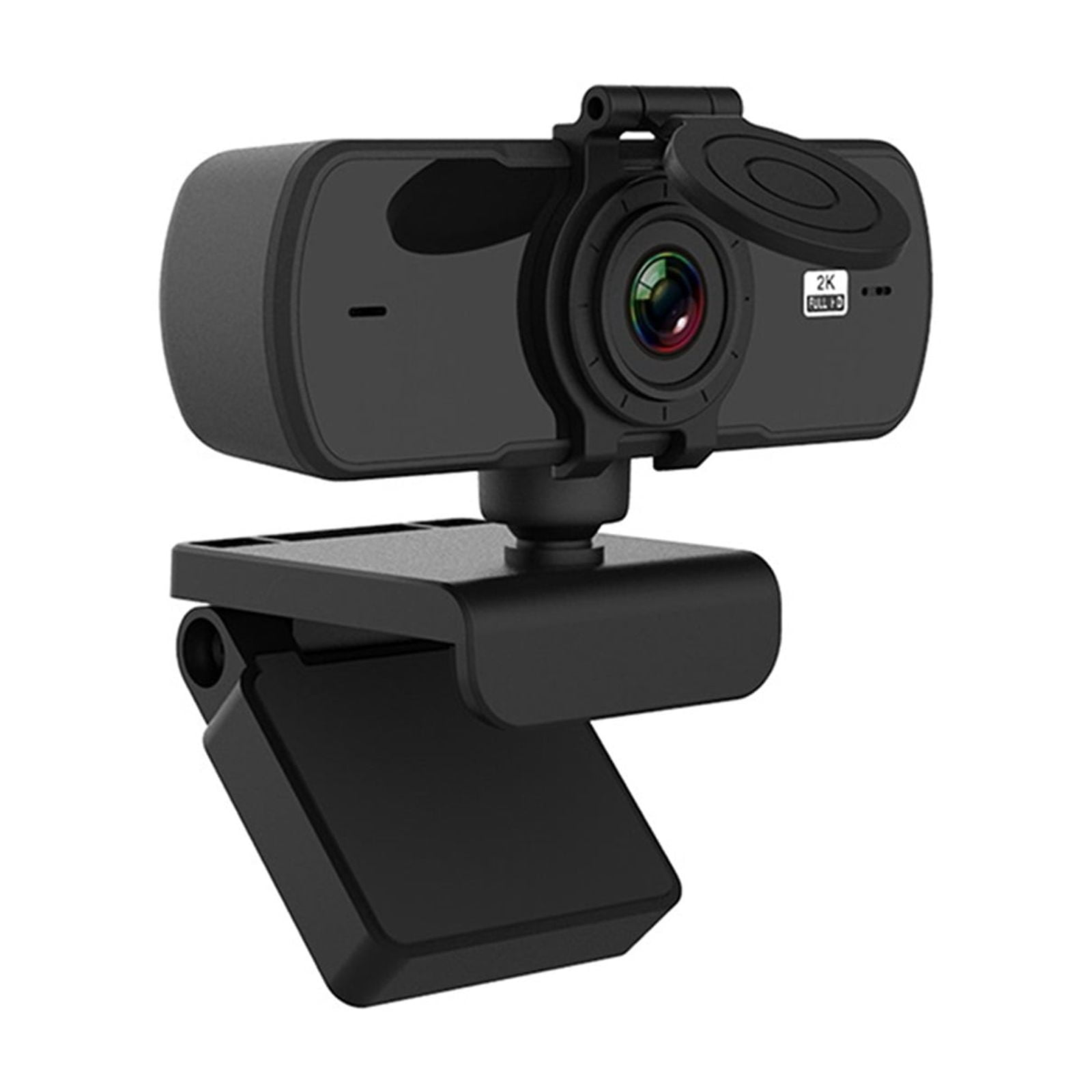 2K HD Auto Focus Webcam Ultra Clear Lens Built-in Microphone Rotatable Web Camera With Dust Protection Cover ,HD Video