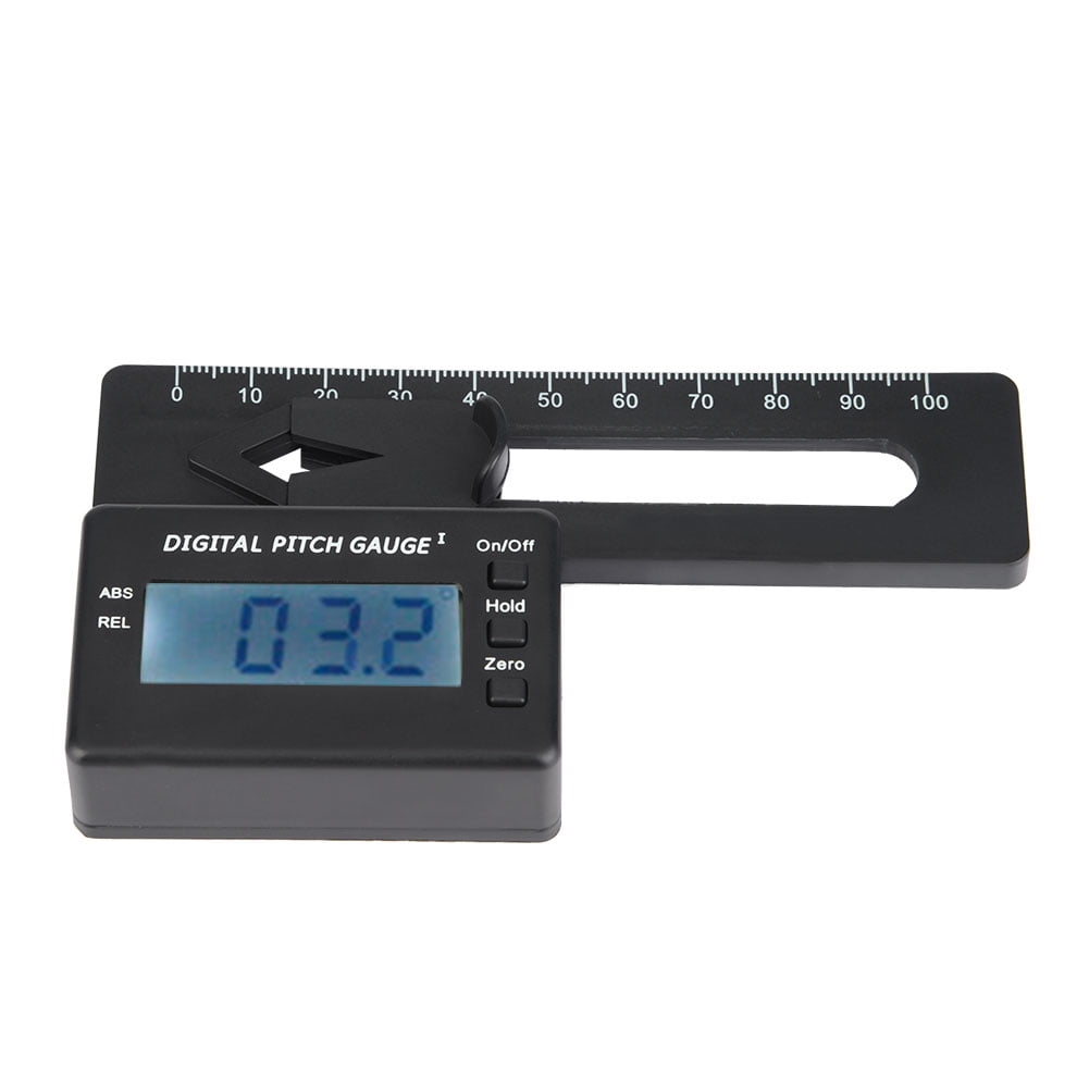 rc helicopter pitch gauge