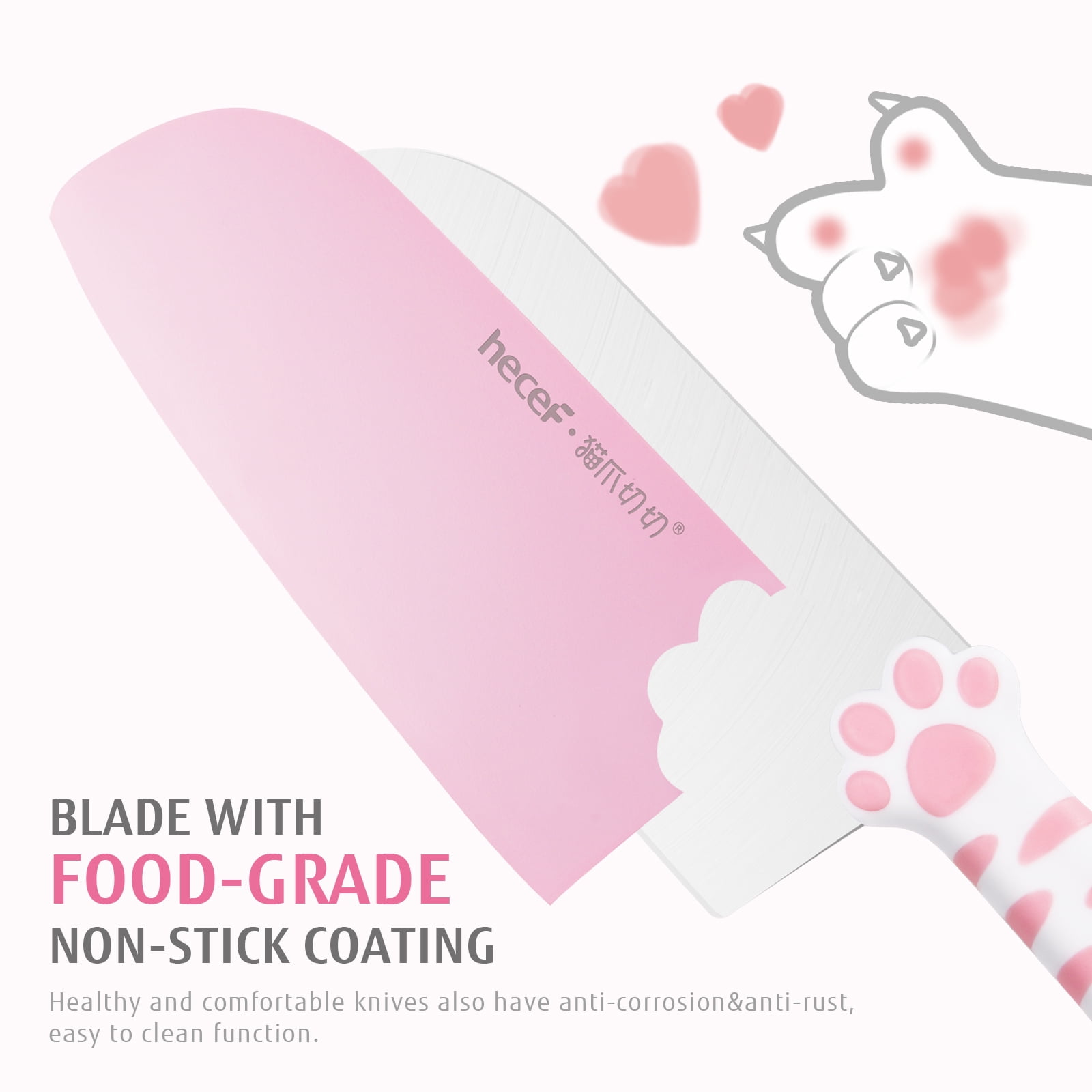 HTF Melmac Pink Knife Set 